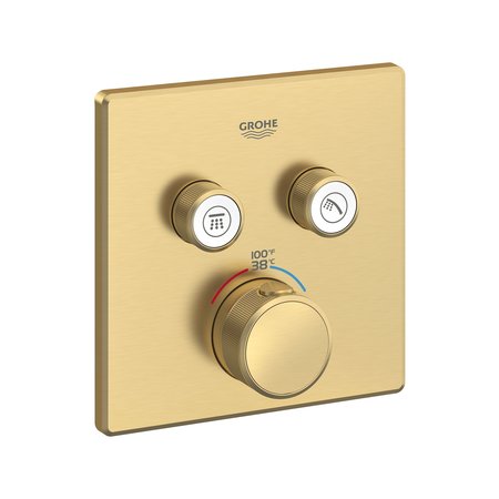 GROHE Grohtherm Smartcontrol Dual Function Therm Trim, Gold 29141GN0